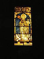 Vitrail, Eveque saint (Paris, musee de Cluny) (1)
